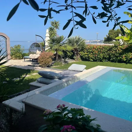 Maris- Beachfront With Exclusive Pool Podstrana
